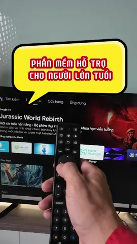 Phân mềm hỗ trợ cho người lớn tuổi khi dùng tivi tại nhà #teoemthonha #kocnet #tivi #boxtv 