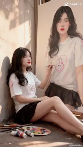 Em vẽ câu vồng vì e thiếu nắng, e vẽ tình yêu thì em thiếu vắng ak.😝🤭 #uớc_được_lên_xu_hướng #ttqll_xh🧸💞💯fllow #thatim❤️ 