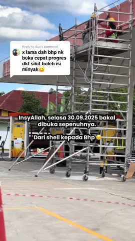 Replying to @Ayu bakal dibuka 30.09.2025. Jemput hadir selasa ini, ada makanan percuma disediakan 😇 #bhp #petrolstation #tanahmerah 