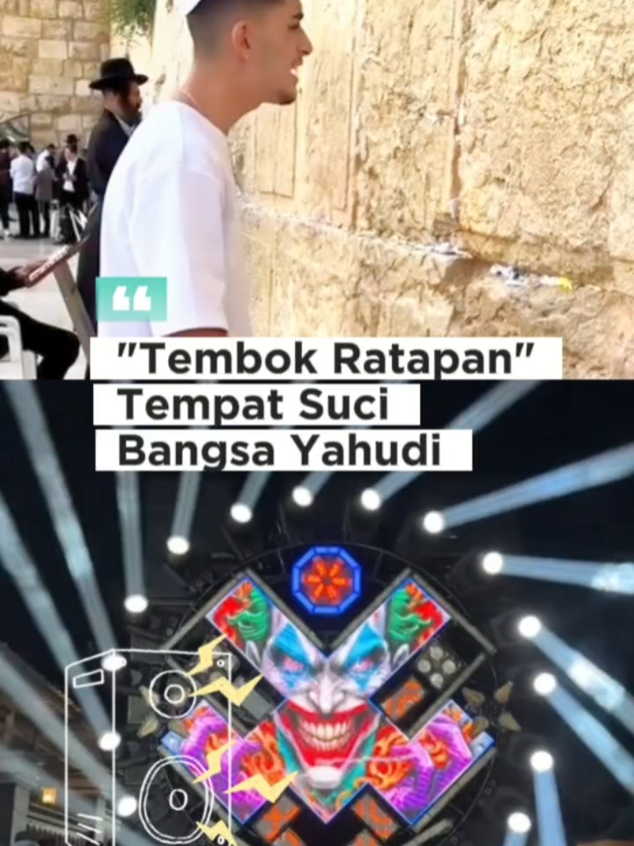 Dibalik sound viral, ada kisah menarik dari Tembok Ratapan oleh bangsa Yahudi. . Salam Satu Cangkul  🌱🫰 . #yahudi  #soundhoreg #tembokratapan #fy 