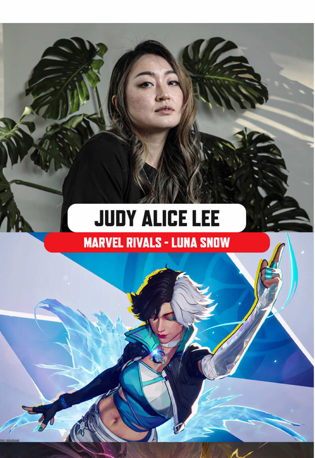 Marvel Rivals voice actors in other things - Luna Snow Edition ❄️ #MarvelRivals #MarvelRivalsPartners 