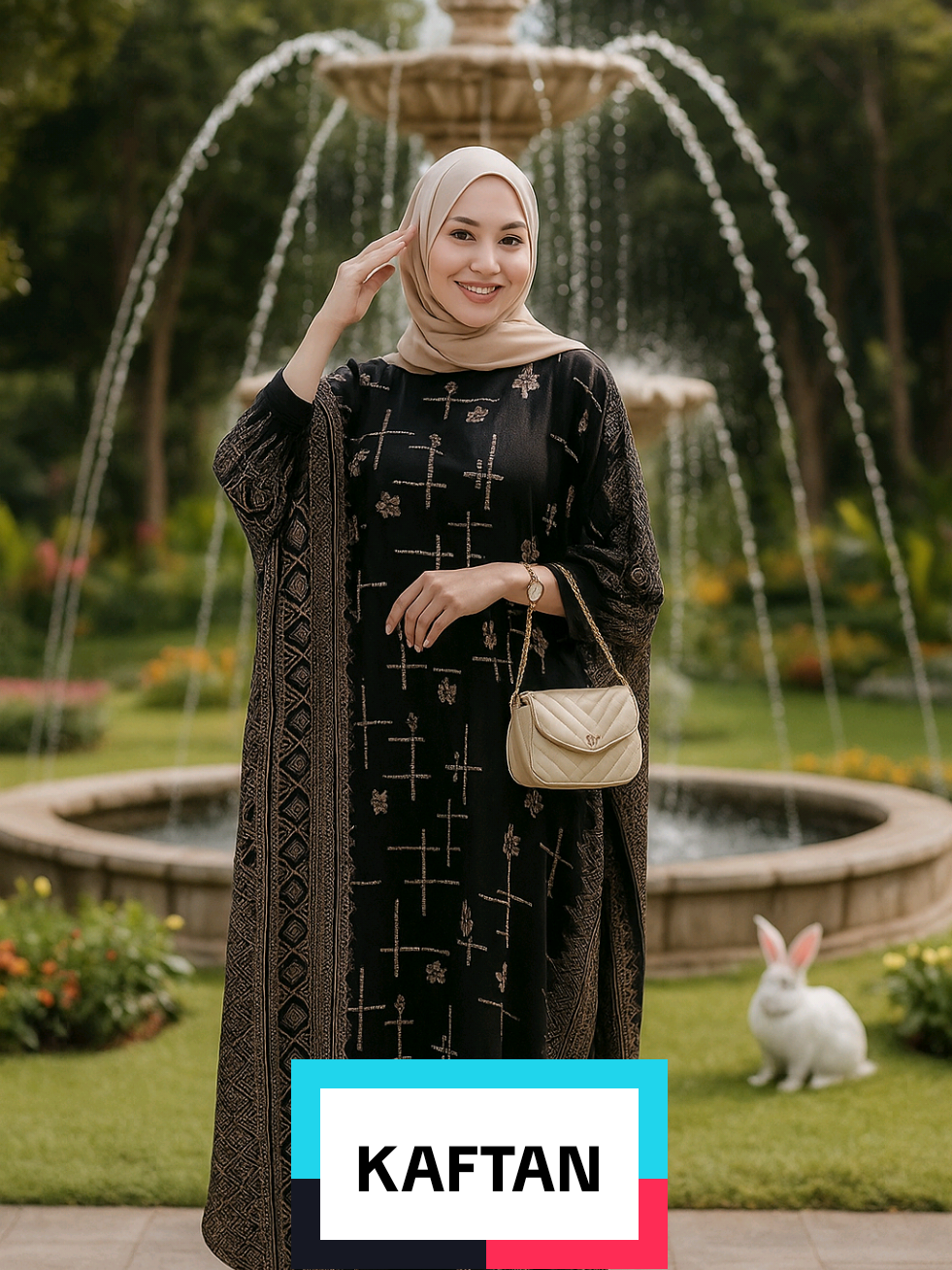 REKOMENDASI HOME DRESS KAFTAN RIYANA JONGGRANG KAFTAN MUSLIMAH ELEGAN LD 170cm BAHAN RAYON #kaftan #rekomendasioutfit #promoguncang1010 #trending #fyp 