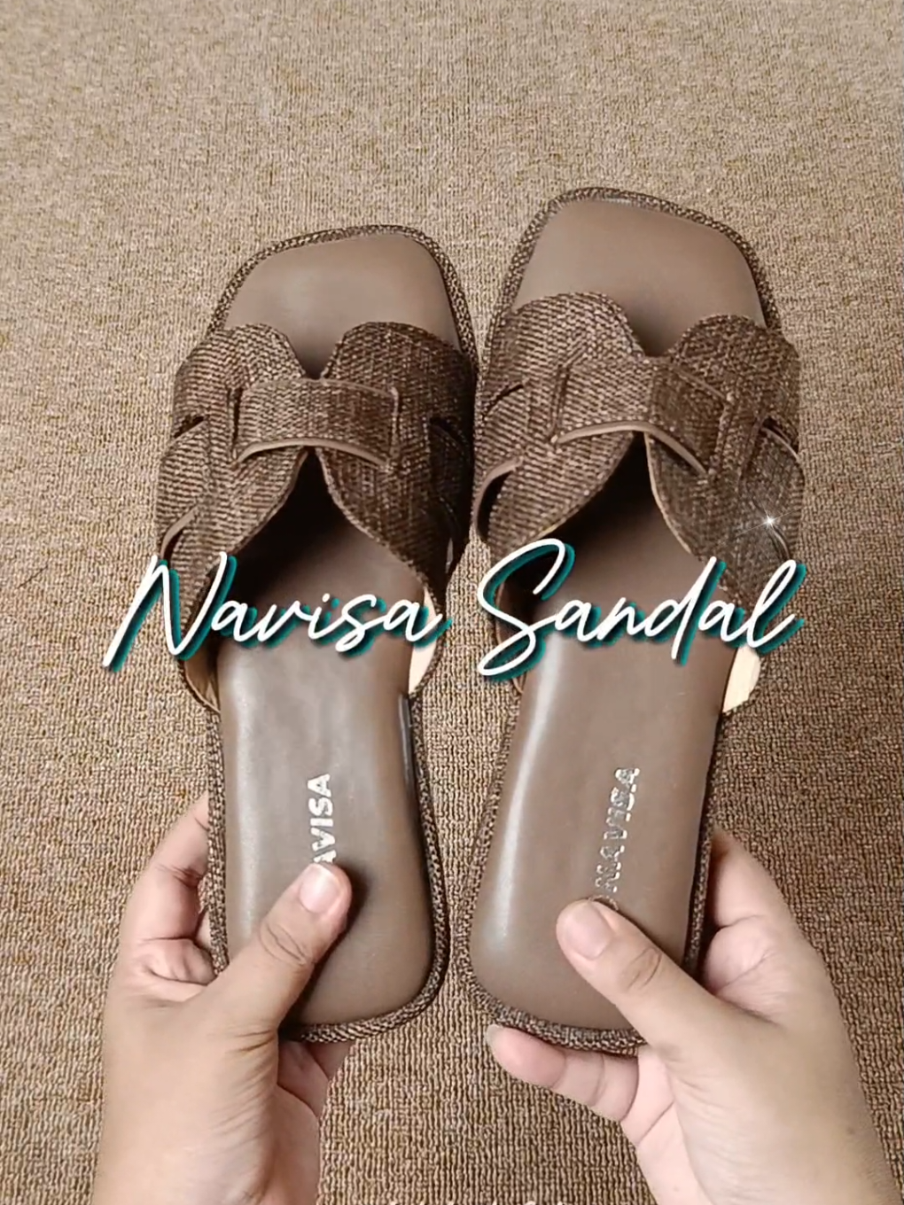 Navisa sandal ,sendalnya cantikk dipakenya empuk 😍 #sandalflat #sandalcantik #sandalmurah #sandalwanita #sandalnavisa 