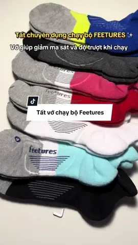 Tất vớ thể thao chạy bộ nam nữ Feetures #cầulông🏸 #tấtfeeture #xuhuongtiktok #thethao #chạybộ 