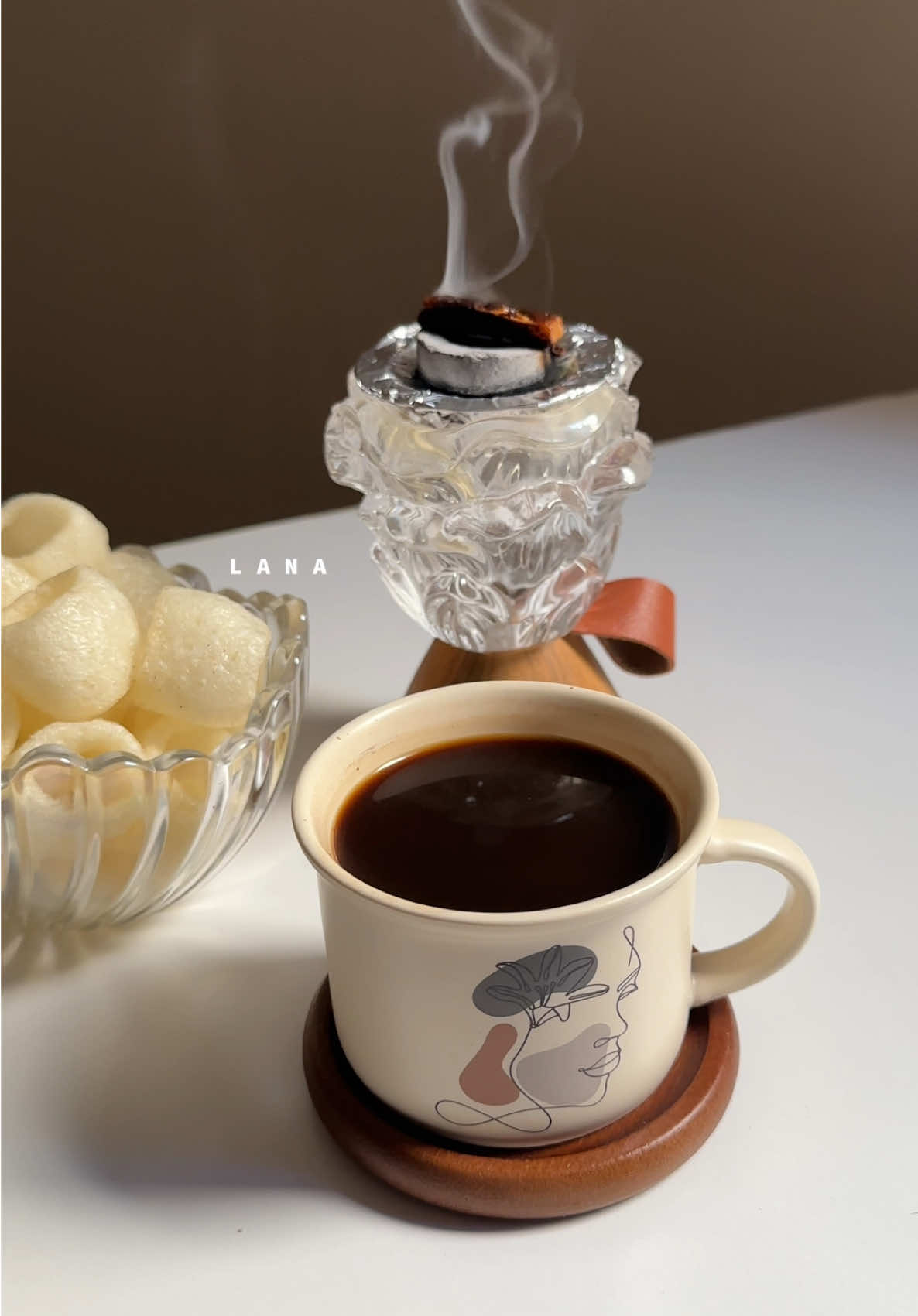 والقهوة كيف ومزاج ❤️☕️