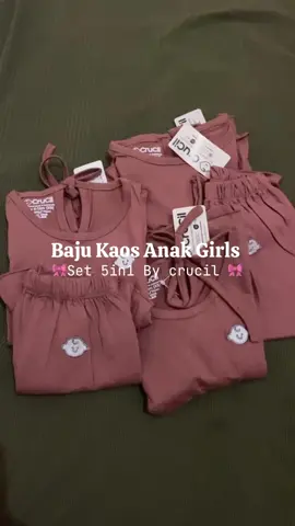 Set baju kaos anak cewek #fypシ゚ #viralka #viralkan #aslicantik #cantik #kaosanak #bajuanak #bajuanakcewek #bajuanakmurah #bajuanakperempuan 