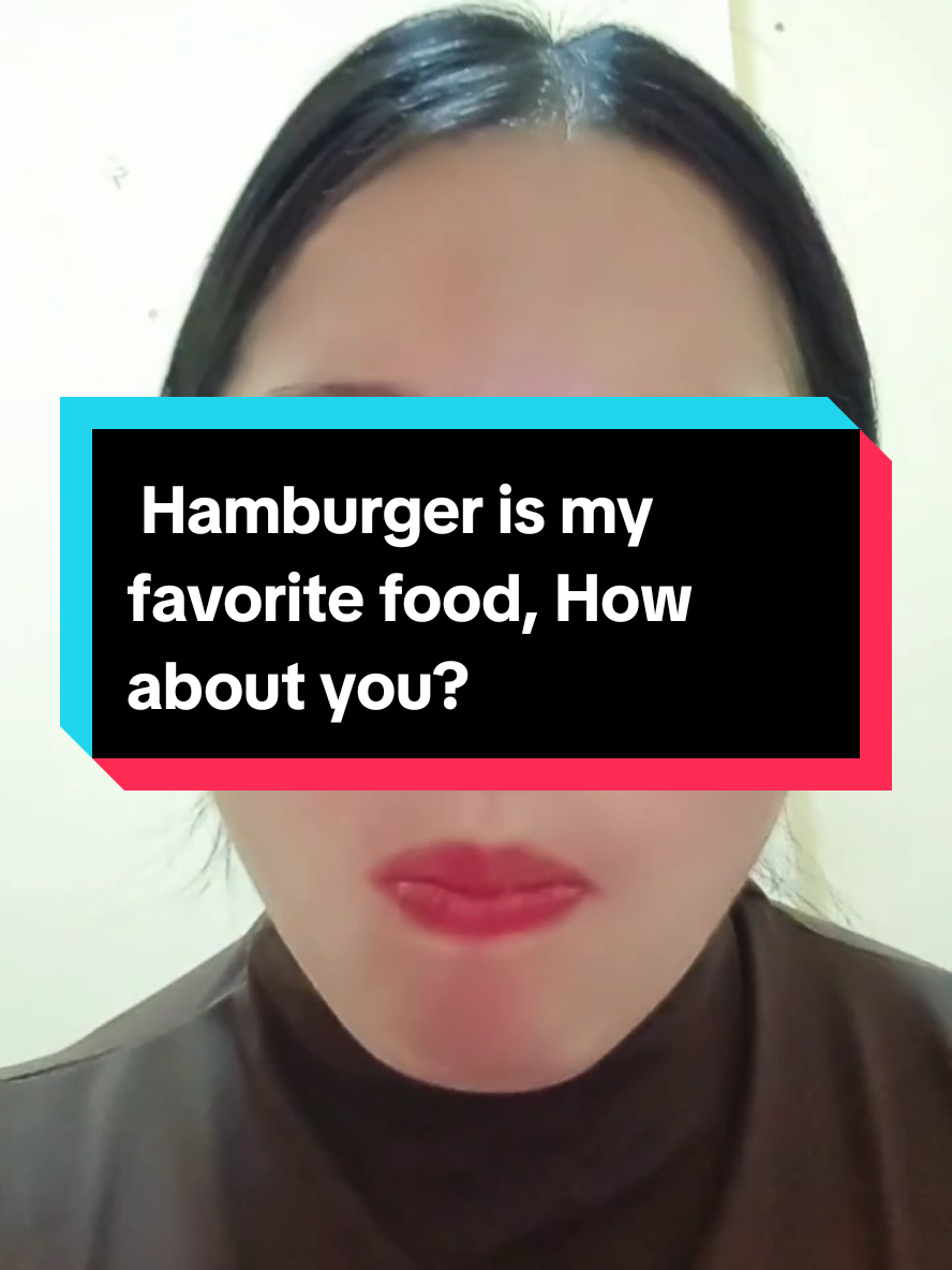 I'm happy with my hamburger because hamburger is my favorite food.@God love me and you 🇱🇦👫🇺🇸 @God love me and you 🇱🇦👫🇺🇸 @God love me and you 🇱🇦👫🇺🇸 