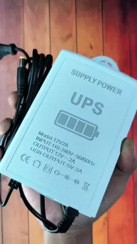 UPS Mini DC 12V 2A Adaptor Power Supply Backup CCTV Router Modem Alarm #upsmini12volt #upsrouterwifi #upsmini #upscctv 