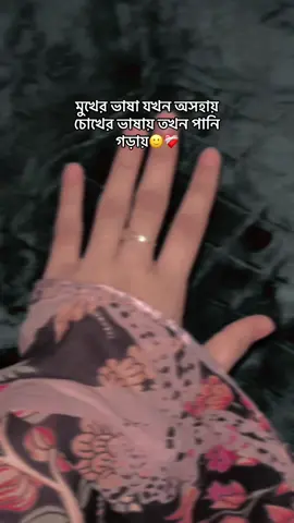 মুখের ভাষা যখন অসহায় চোখের ভাষায় তখন পানি গড়ায়🙂❤️‍🩹##caption #foryoupage #tiktok #viralvideo 
