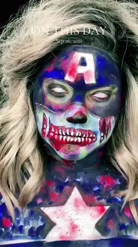 #onthisday Did someone say ZOMBIE MARVEL. #halloween #elisabethmariesc #marvelstudios 