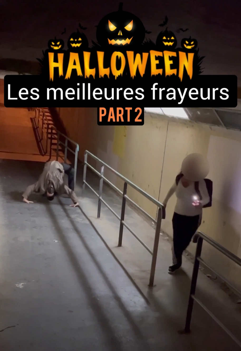 Les meilleures frayeurs d’Halloween | Part 2 🎃😰 #thewalkingdead #peur #horreur #cameracachée #prank @The Walking Dead 