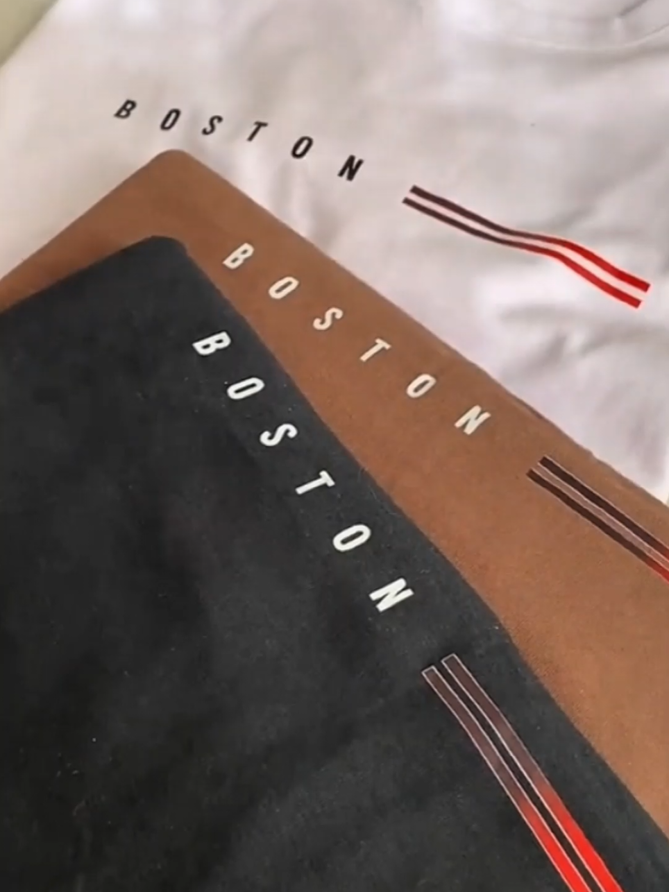 Kit 3 Camisetas Masculina #boston #camisas #camiseta 