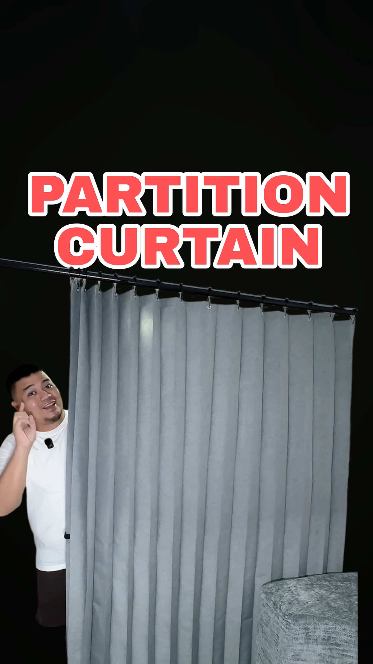 Ang ganda ng setup natin sa kusina dahil dito sa partition curtain na nabili ko bespren #partitioncurtain #curtainrod #curtain #estetic 