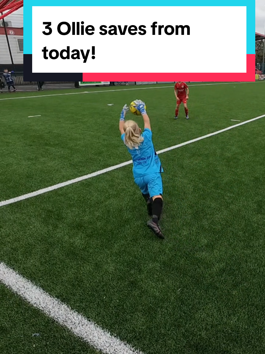 3 Ollie saves from today! #football #goalkeeper #yesollie #oneglove 