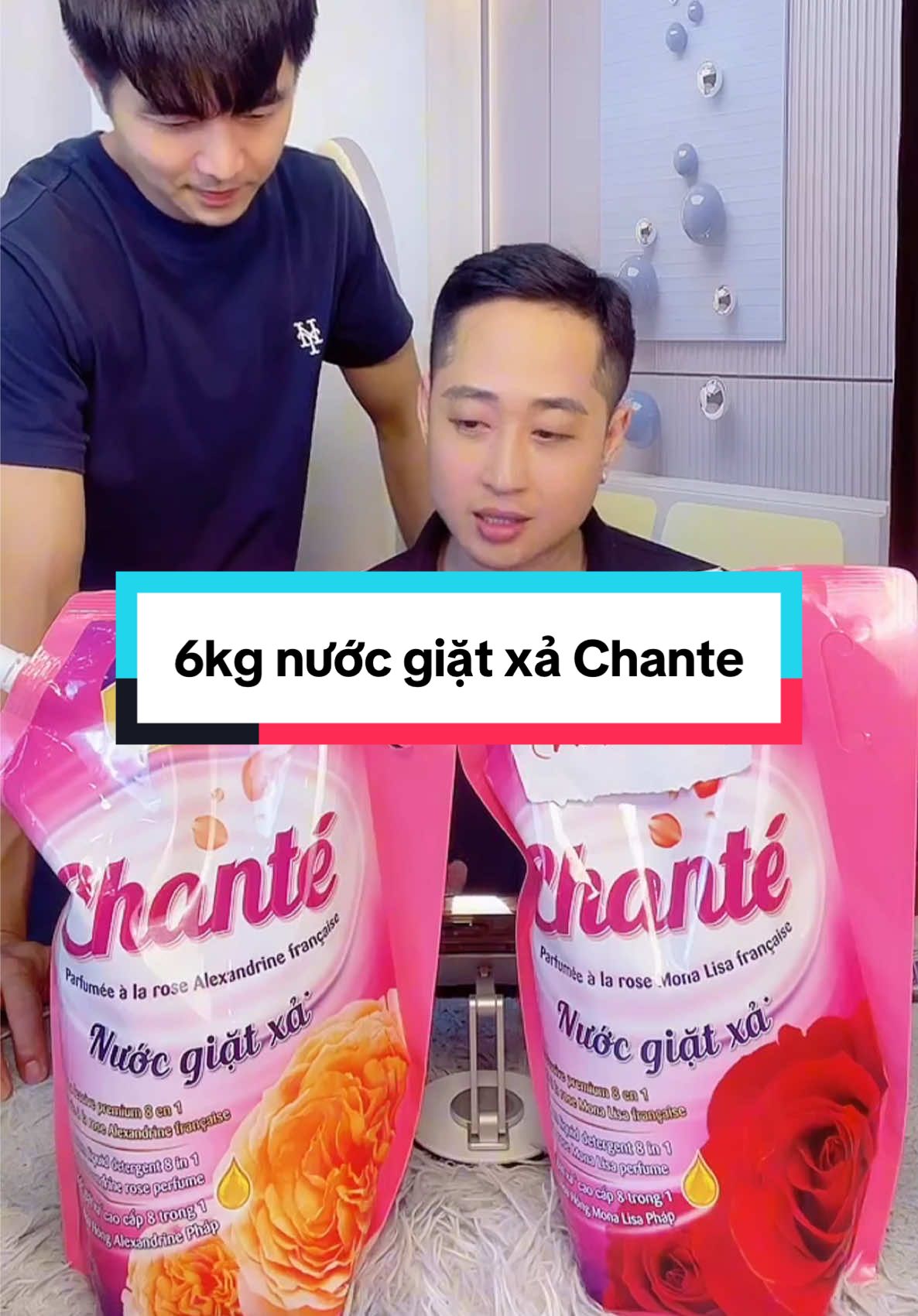 [Độc quyền KOL] Combo 2 Nước giặt xả Chante #xuhuong #nuocgiatxa #chante8in1 #chante #masan 