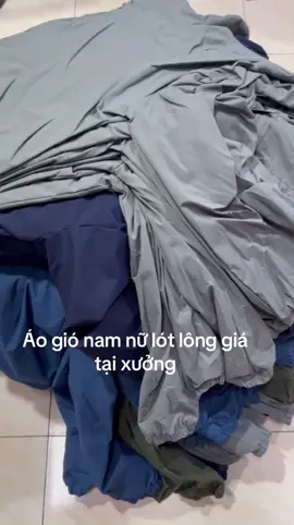 Áo gió nam nữ vải gió tráng bạc lót lông cừu chống nước cản gió######