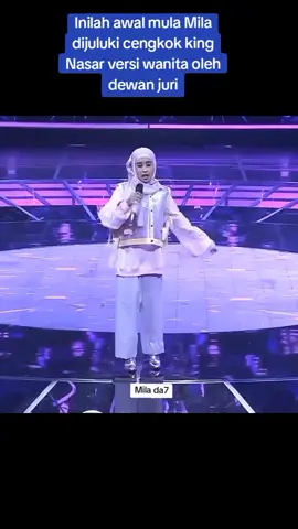 inilah pertama kali Mila mencuri perhatian juri dengan cengkok keritingnya yang sangat luar biasa ...keren bnget suara n cengkok mila@lestykejora@da5_sridevi08  🤗#fyppppppppppppppppppppppp #milaandara6da7 #lailacanggung #soundviral #trending 