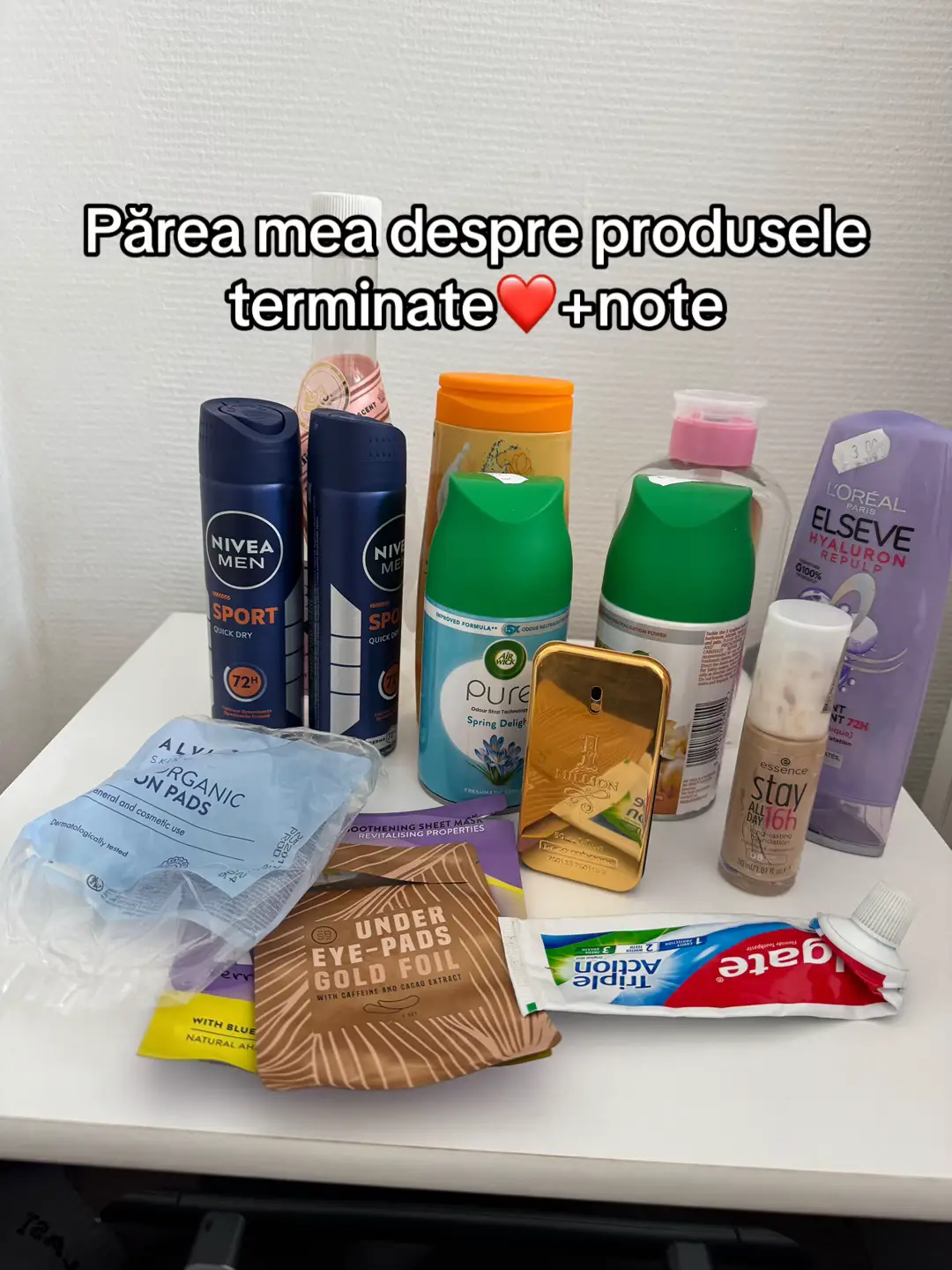 #fyp #parere #produseterminate #note