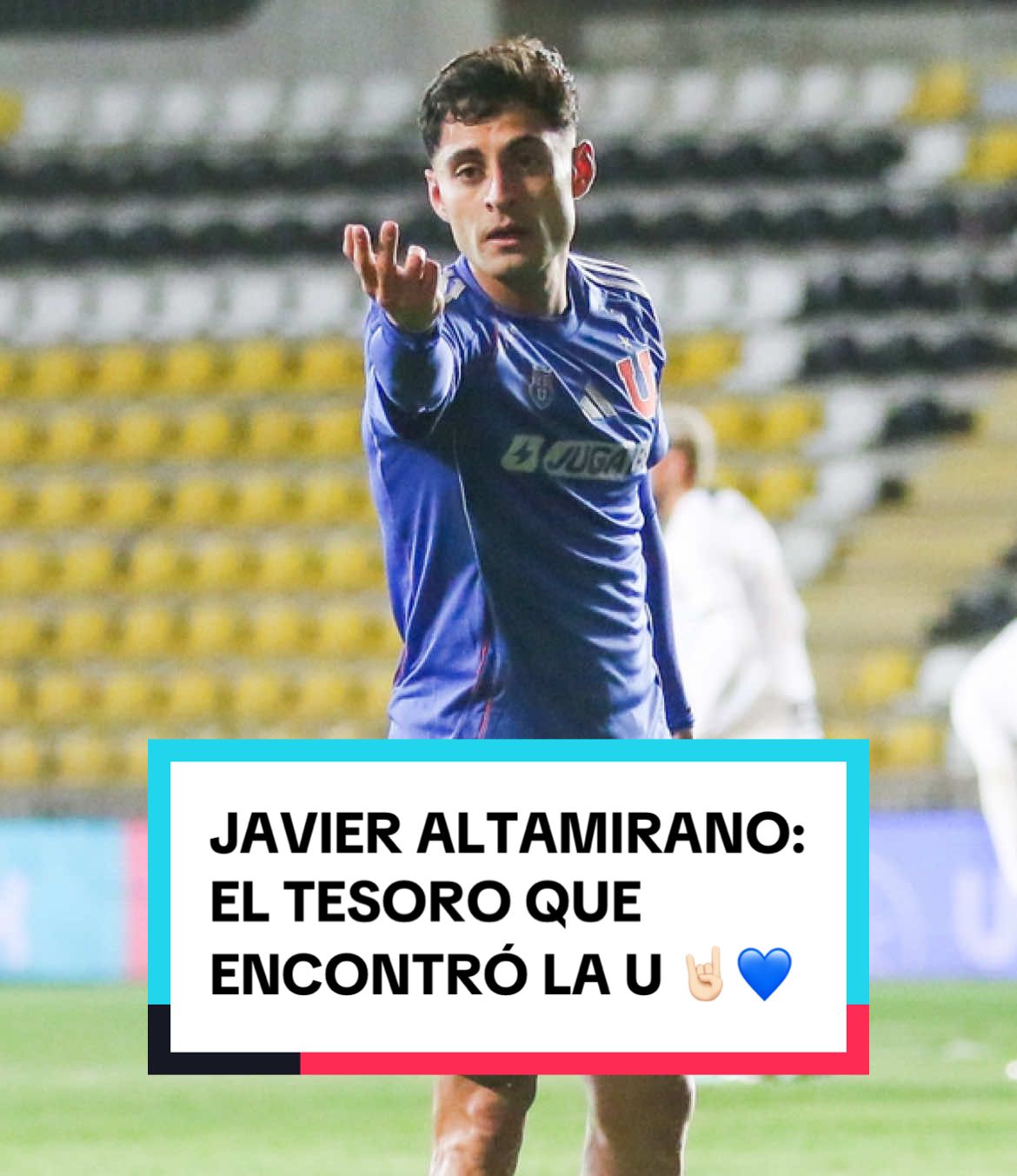 Javier Altamirano: El tesoro que encontró Universidad de Chile 💙🤘🏻 #udechile #vamoslau #universidaddechile #Futbolchileno #romanticoviajero 