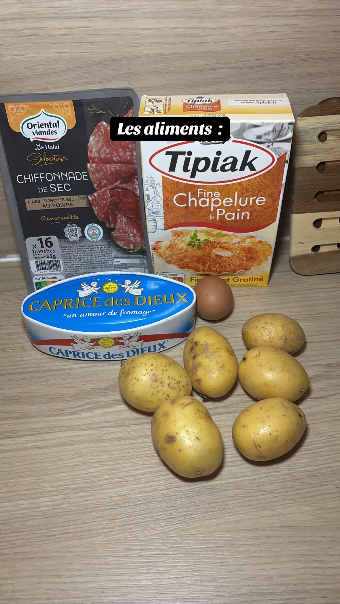 + farine et épices 😅