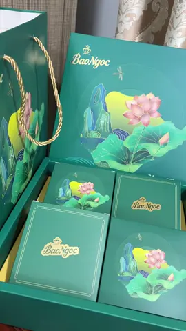Hộp 4 bánh trung thu Bảo Ngọc cao cấp 