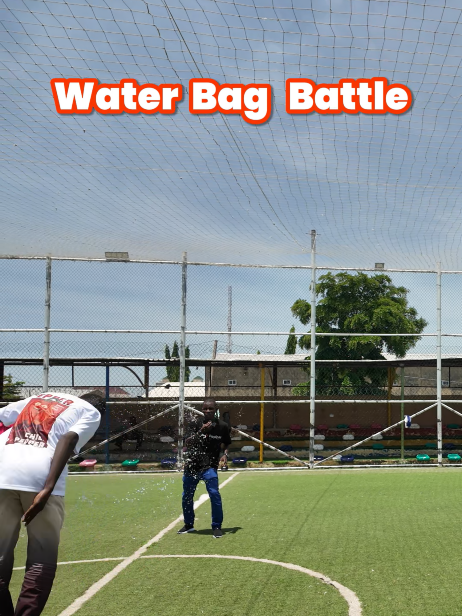 Water Bag Bonanza (part 2) featuring epic dodge and more funny hits #fyp #competition #water #dodge