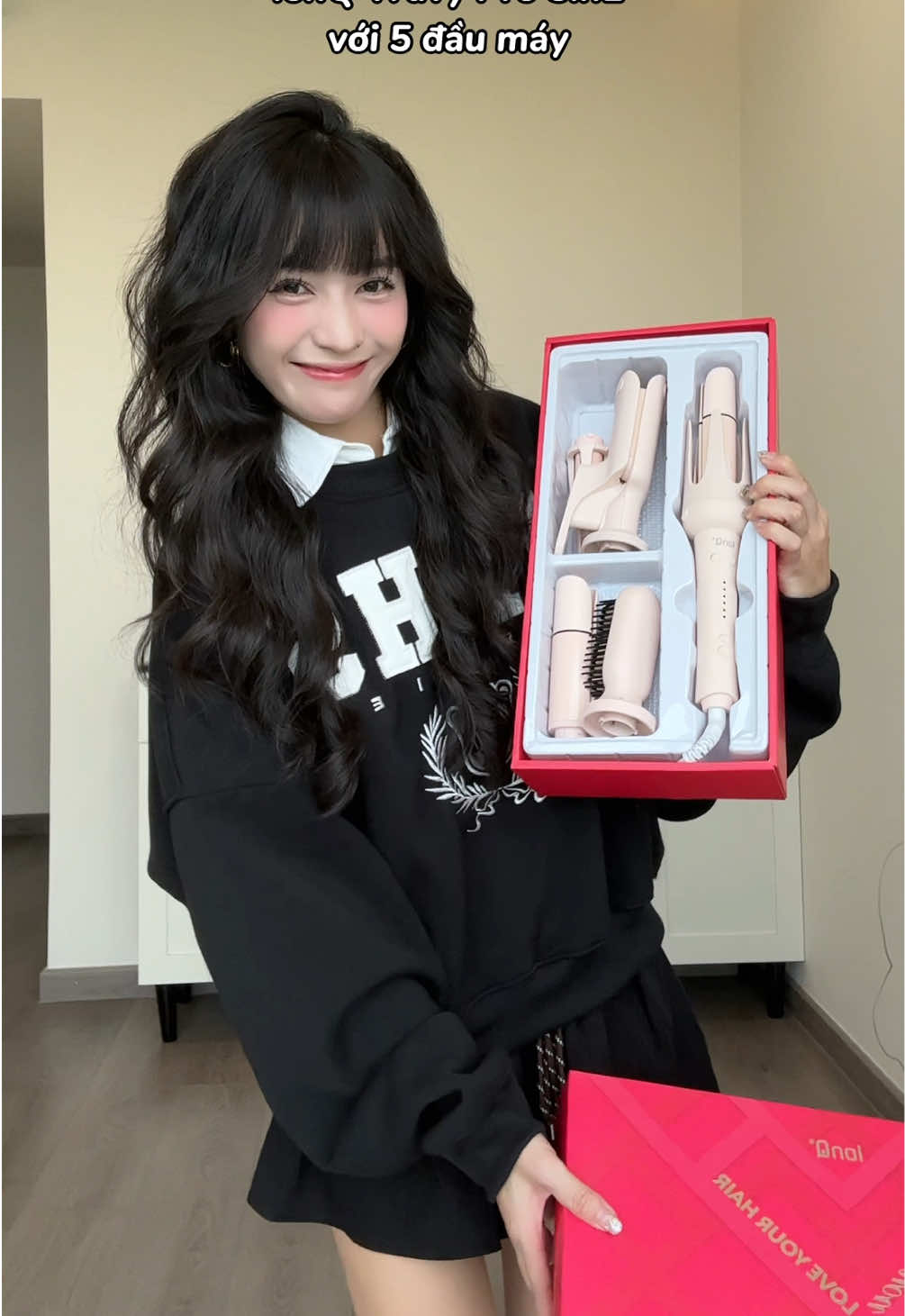 Đây là cách tui bảo vệ tóc của mình khi ngày nào cũng phải sử dụng nhiệt @ionQ Vietnam  #chijbell #ionqvietnam #ionqwavy5in1 #mayuontoctudong #maylamxoan5in1 