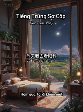 我的眼睛有问题#hoctiengtrungonline #luyennghetiengtrung #tiengtrungnhuy #tiengtrungsocap #hsk2 