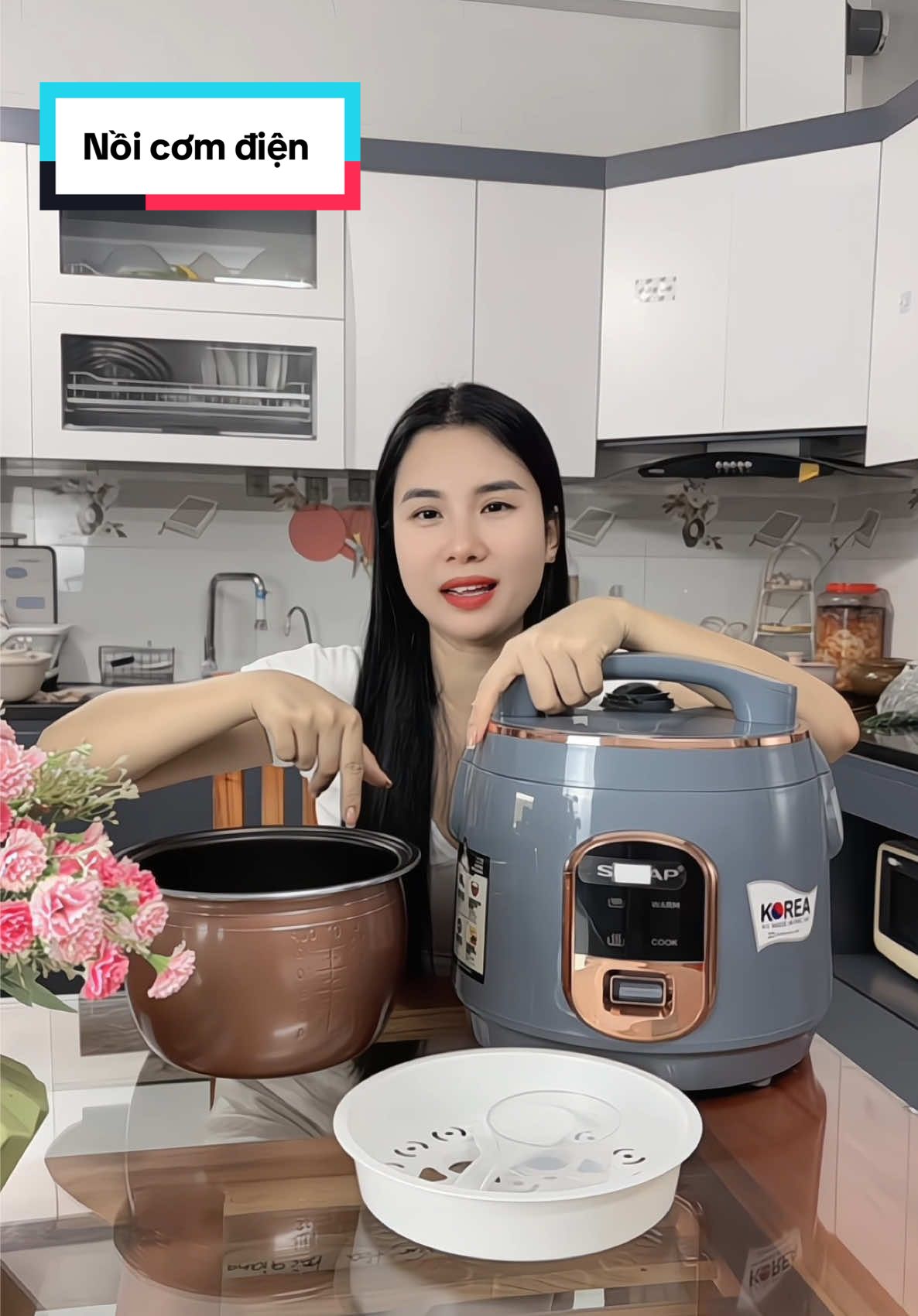 Nồi cơm điện nhiều dung tích nhiều màu #noicomdien #noicomdiendanang 