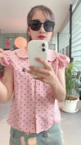 #เสื้อคอปก #เสื้อแขนตุ๊กตา #เสื้อลูกคุณหนู #รีวิวเสื้อผ้าน่ารักๆ #เสื้อคอบัว 