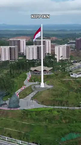 Inilah Kawasan Inti Pusat Pemerintahan (KIPP) IKN  yang terlihat semakin mempesona. #ikn #kippikn #kotanusantara 