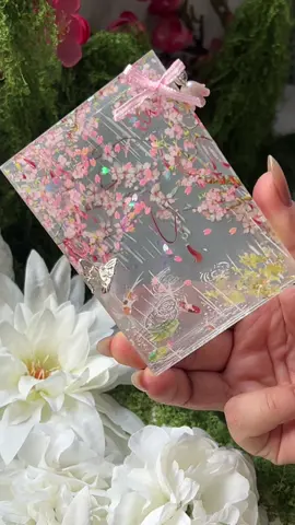 Phiên bản hoa đào và thêm charm chuông leng keng cho bạn khách yêu màu hồng🥰🥰 #DIY #topshaker #toploader #toploaderdeco #tranhcatchay #handmade #fy #viral 