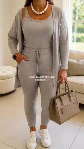 Suits style!#3ps#twopieceset #bag#tote#totebag#handbag#luxury #gray#loungewear #streetwear #interview #job#pocket#soft#comfortable #fyp#tiktokshopblackfriday #tiktokshopfalldealsforyou #tiktokshopcybermonday 