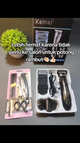 Wajib punya 1 set alat cukur/potong rambut ini👍🏻  Harga ramah di kantong✨ #alatcukur #alatcukurrambut #rekomendasialatcukurrambut #fyppp 
