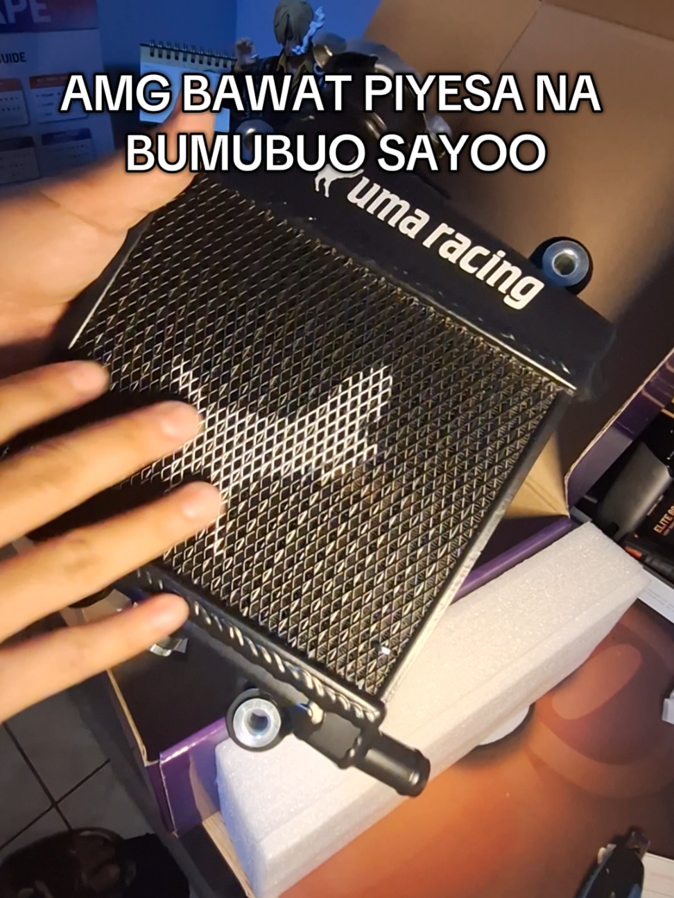 BAWAT PIYESA X UMA RACING 🐎💨 #umaracing #umaradiator #aeroxmodifikasi #aerox155 #trondolstyle 