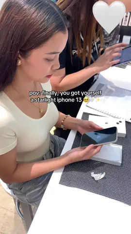 finally! #iphone13 #starlight #unboxing 