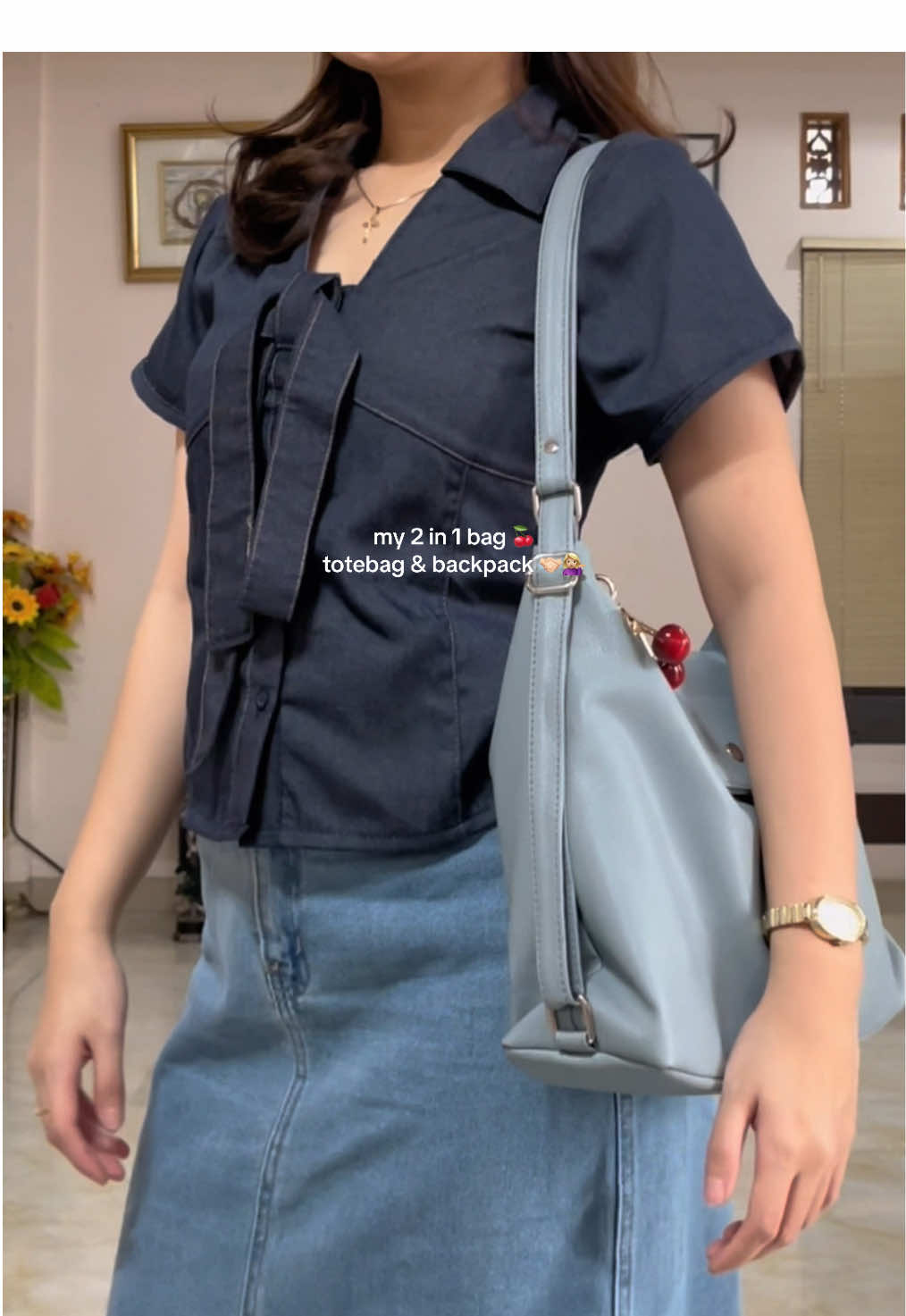 the cutest multiway bag evuurrr!!!💙🤏🏻😻