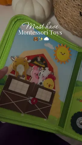 The perfect book 😻 #montessori #busyfarmbook #growandgiggletoyhouse #toddler #MomsofTikTok 