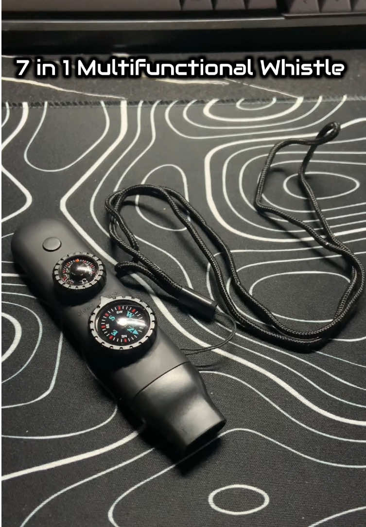 7 in 1 Multifunctional Whistle - Kung mahilig ka sa outdoor activities, sure ako magagamit mo to. #whistle #survivalskills #outdoorlife #survivaltips #emergency 