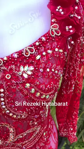 Kebaya pesta merah 🔥🔥🔥🔥🔥#fyppppppppppppppppppppppp #pematangsiantar #kebaya #Payet #kebayaadatbatak 
