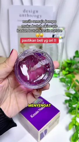 Beli Kreain Nature pastikan yang ori ya #kreainnature #kreainkrimkolagensendi #kreaingel #pegalpegal 