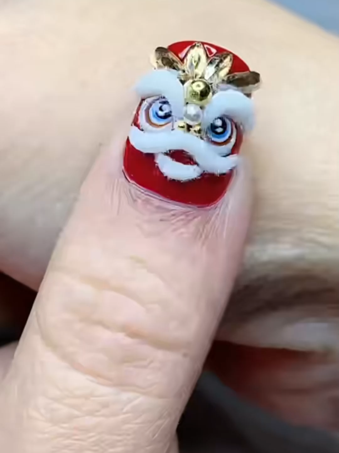 Trung thu gì chưa mọi người ơi. Cùng mình vẽ lân nào.  #nail #naildesigns #xuhuong #xuhuongtiktok #huongdanlamnail