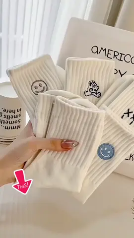 Tất cổ cao Nữ chất liệu cotton hình thêu kute#xuhuong #tatcocao #tatcocaonu #thoitrangnu #xuhuongtiktok 