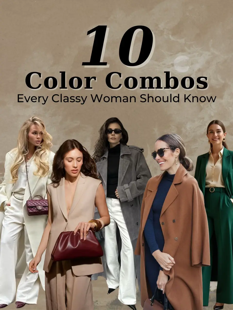 10 Timeless Color Combos Every Classy Woman Should Know 👗✨ 