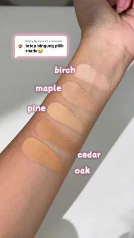 gausah bingung lagi yaaa, swatches di tangan nihh semoga membantuuu 😘💖 #Glowsophy #GlowCushion #swatches #cushionviral #cushionpink 