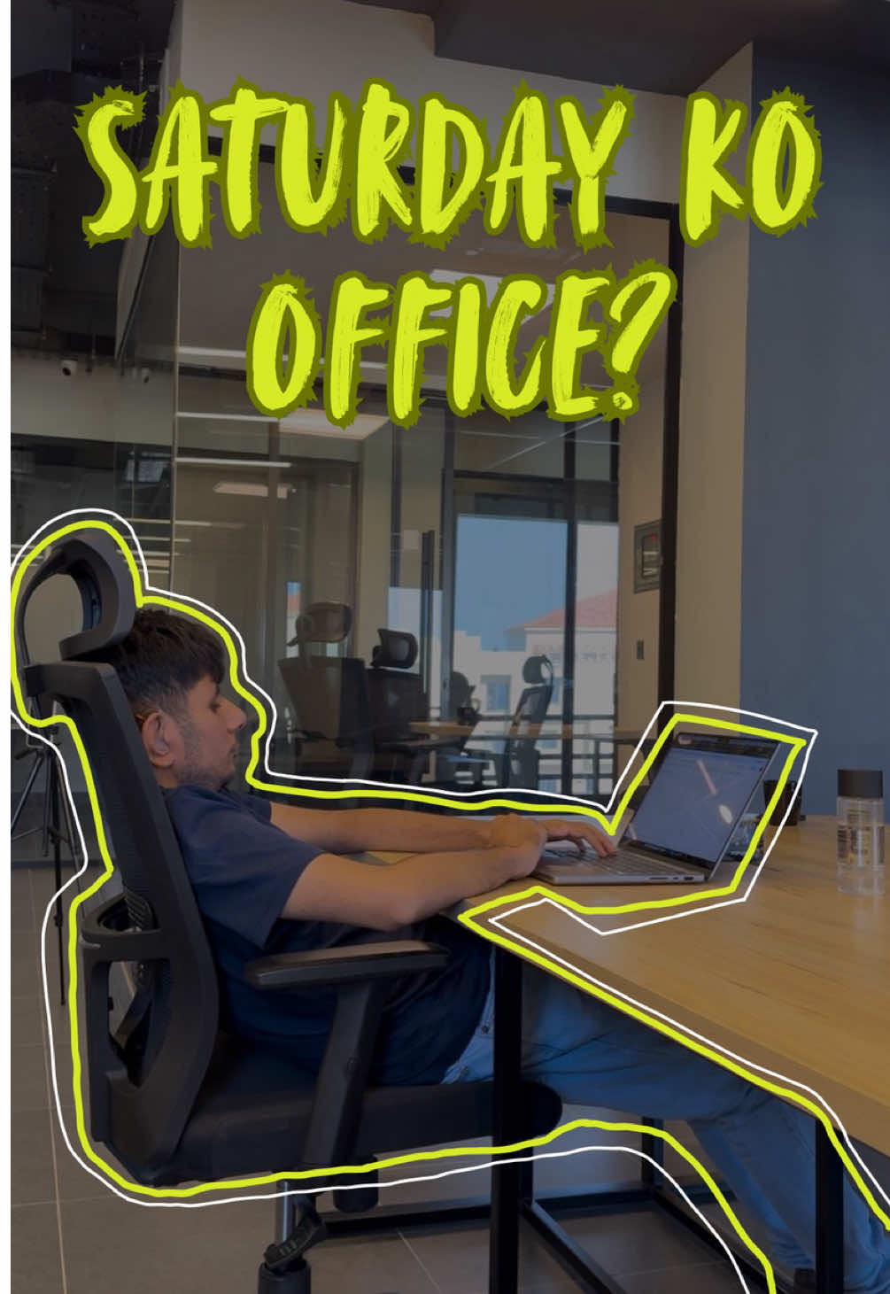 Mera zombie version! 🧟‍♂️ #ediphic #digitalmarketing #officereels #corporatereels #fyp    