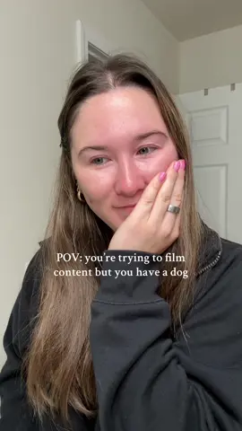 Hahahaha a thirsty gal #dogmom #doglife #filmingcontentbelike #realityoffilming #bloopers 
