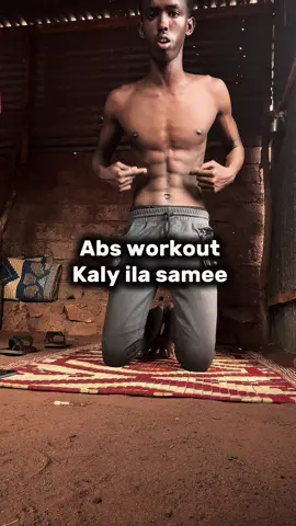 Muuqalka iga qurxiya🫡#homeworkout #absworkout #burciidow🔥🔥 #ISAACK 