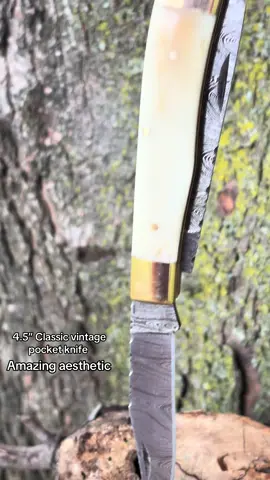 Classic pocket knife 4 and a half inches two blades available now at an amazing price on the TikTok shop!