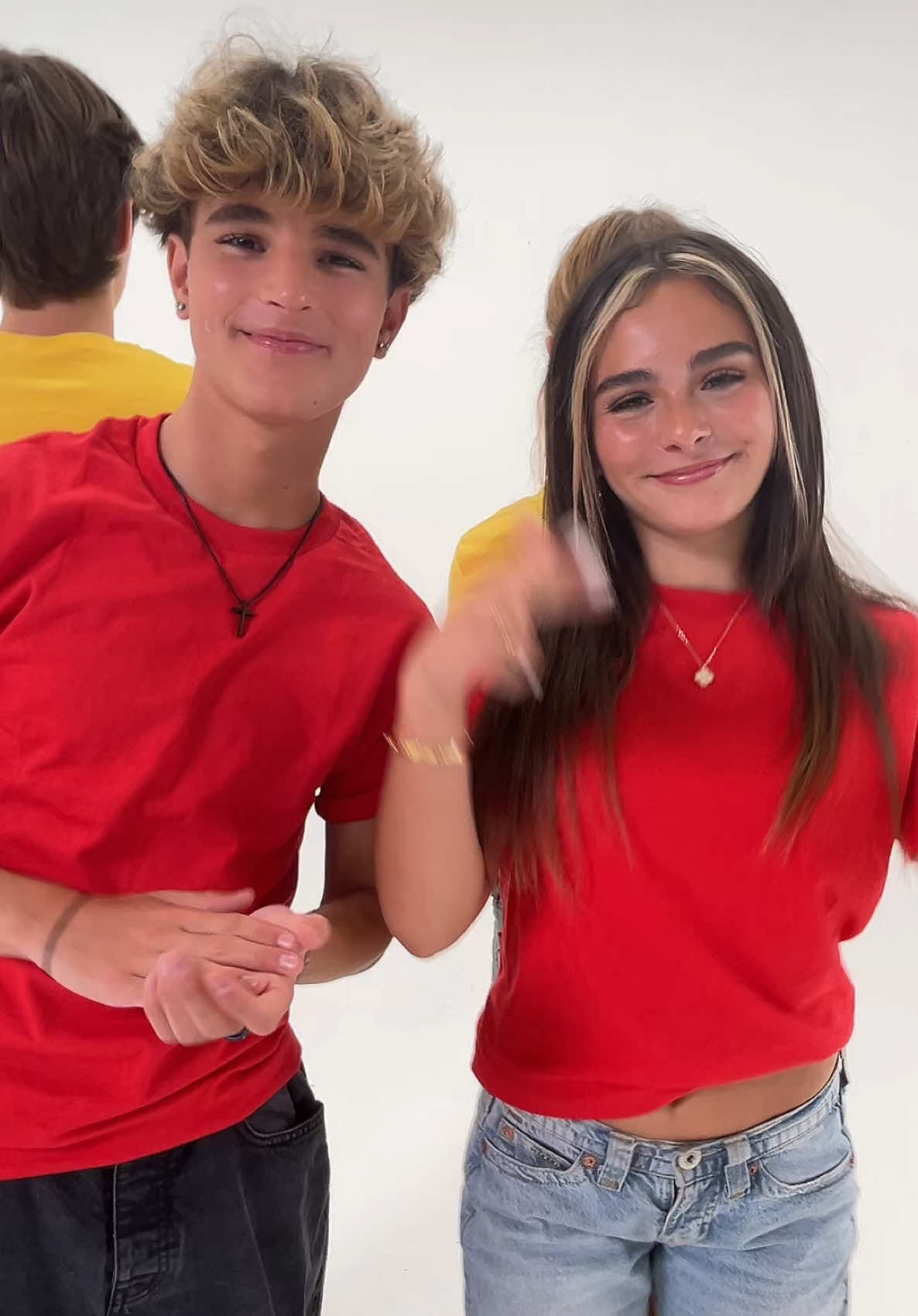 RIA VS NINO ❤️💛 new Vlog, on Rock Vlogs now @Ryder Tully @giaroseofficial @Nayeli ✝️ @GINO #couples #youtube #challenge 